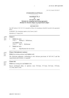 AS 1141.14-2007 Amd 2:2019