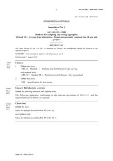 AS 1141.20.1-2000 Amd 1:2019