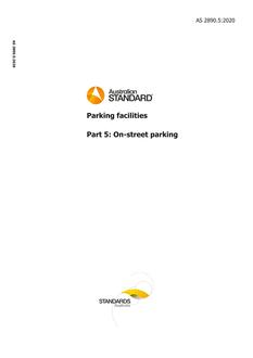 AS 2890.5:2020 AS 2890.5:2020