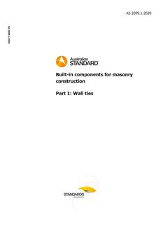 AS 2699.1:2020 AS 2699.1:2020