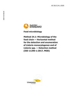 AS 5013.24.1:2020 AS 5013.24.1:2020