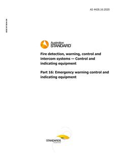 AS 4428.16:2020 AS 4428.16:2020