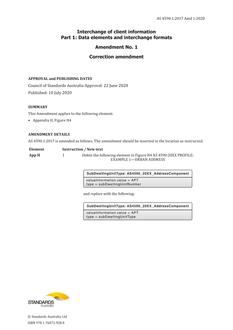 AS 4590.1:2017 Amd 1:2020 AS 4590.1:2017 Amd 1:2020