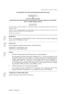 AS CISPR 16.3:2013 Amd 1:2017 AS CISPR 16.3:2013 Amd 1:2017