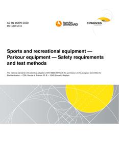 AS EN 16899:2020 AS EN 16899:2020