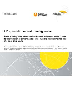 AS 1735.8.1:2020 AS 1735.8.1:2020