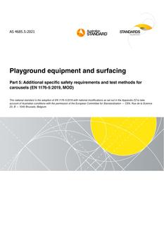 AS 4685.5:2021 AS 4685.5:2021