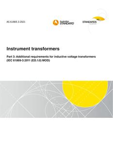 AS 61869.3:2021 AS 61869.3:2021