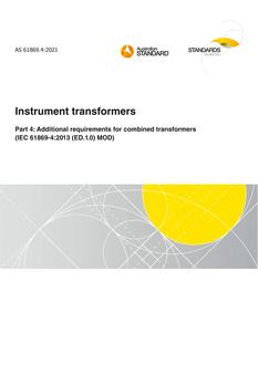 AS 61869.4:2021 AS 61869.4:2021