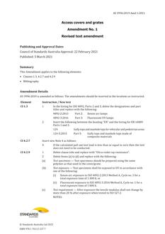 AS 3996:2019 Amd 1:2021 AS 3996:2019 Amd 1:2021