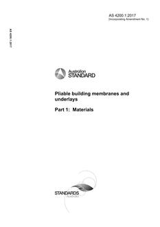 AS 4200.1:2017 AS 4200.1:2017