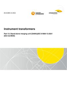 AS 61869.13:2021 AS 61869.13:2021