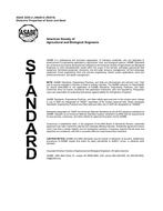 ASAE/ASABE D293.4 (R2016) ASAE/ASABE D293.4 (R2016)