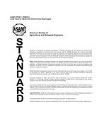 ASAE/ASABE EP558.1 (R2018) ASAE/ASABE EP558.1 (R2018)