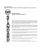 ASAE/ASABE EP260.5 (R2019) ASAE/ASABE EP260.5 (R2019)