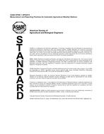 ASAE/ASABE EP505.1 (R2019) ASAE/ASABE EP505.1 (R2019)