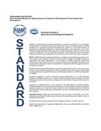 ASAE/ASABE S642 ASAE/ASABE S642