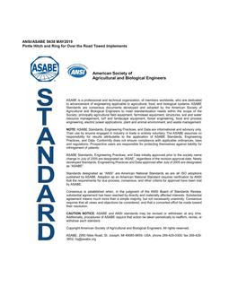 ASAE/ASABE S638 ASAE/ASABE S638