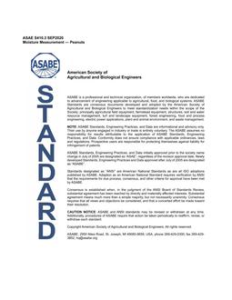 ASAE/ASABE S410.3 ASAE/ASABE S410.3