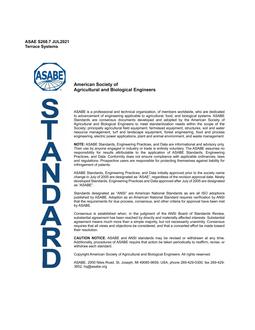 ASAE/ASABE S268.7 ASAE/ASABE S268.7