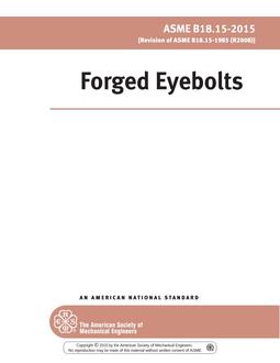 ASME B18.15-2015 (R2021)