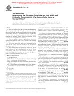 ASTM D4716-03 ASTM D4716-03