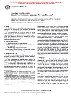 ASTM E514-03