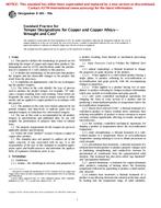 ASTM B601-99A ASTM B601-99A