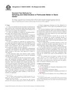 ASTM D3685/D3685M-98(2005)