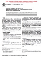 ASTM G5-94(1999)e1 ASTM G5-94(1999)e1