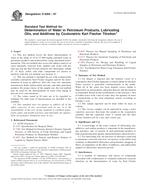 ASTM D6304-07 ASTM D6304-07