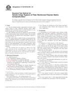 ASTM D7337/D7337M-07 ASTM D7337/D7337M-07