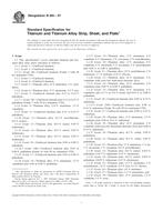 ASTM B265-07