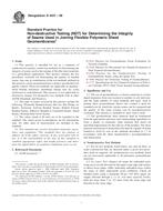 ASTM D4437-08 ASTM D4437-08