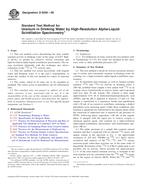 ASTM D6239-09 ASTM D6239-09