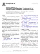 ASTM D4951-09 ASTM D4951-09