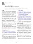 ASTM E1820-09