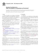 ASTM D4491-99a(2009)