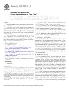 ASTM D6961/D6961M-09