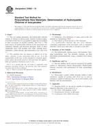 ASTM D4663-10 ASTM D4663-10