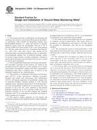 ASTM D5092-04(2010)e1 ASTM D5092-04(2010)e1