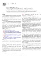 ASTM D5199-11 ASTM D5199-11