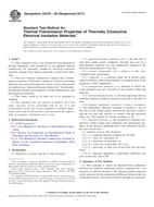 ASTM D5470-06(2011) ASTM D5470-06(2011)