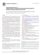 ASTM A234/A234M-11 ASTM A234/A234M-11