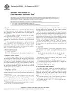 ASTM D3363-05(2011)e2