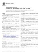 ASTM B708-12 ASTM B708-12