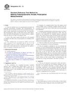 ASTM G5-13 ASTM G5-13