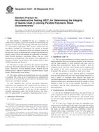 ASTM D4437-08(2013) ASTM D4437-08(2013)