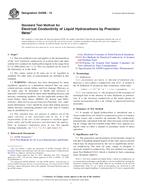 ASTM D4308-13 ASTM D4308-13