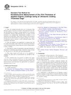 ASTM D6132-13 ASTM D6132-13